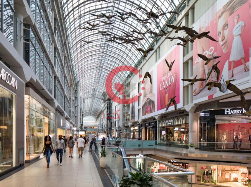أفضل 5 مراكز تسوق في تورنتو